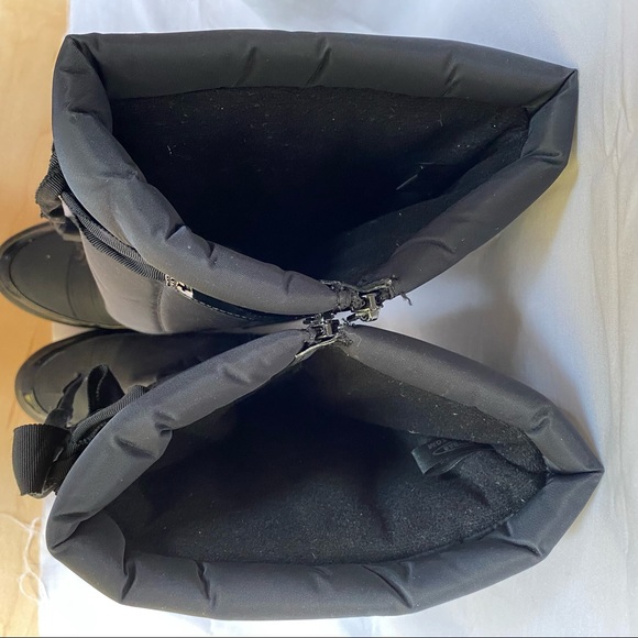 Cougar Black Tall Wedge Boots 10 - Picture 9 of 10